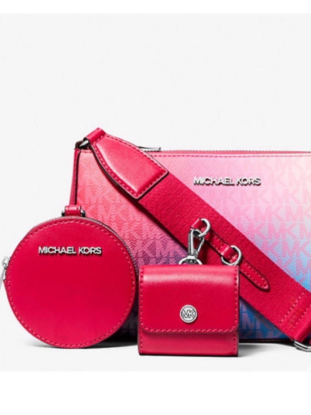 MICHAEL KORS Jet Set Small
Ombré Signature Logo Crossbody - Picture 5 of 5